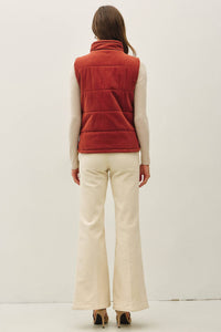 Good Call Corduroy Puffer Vest
