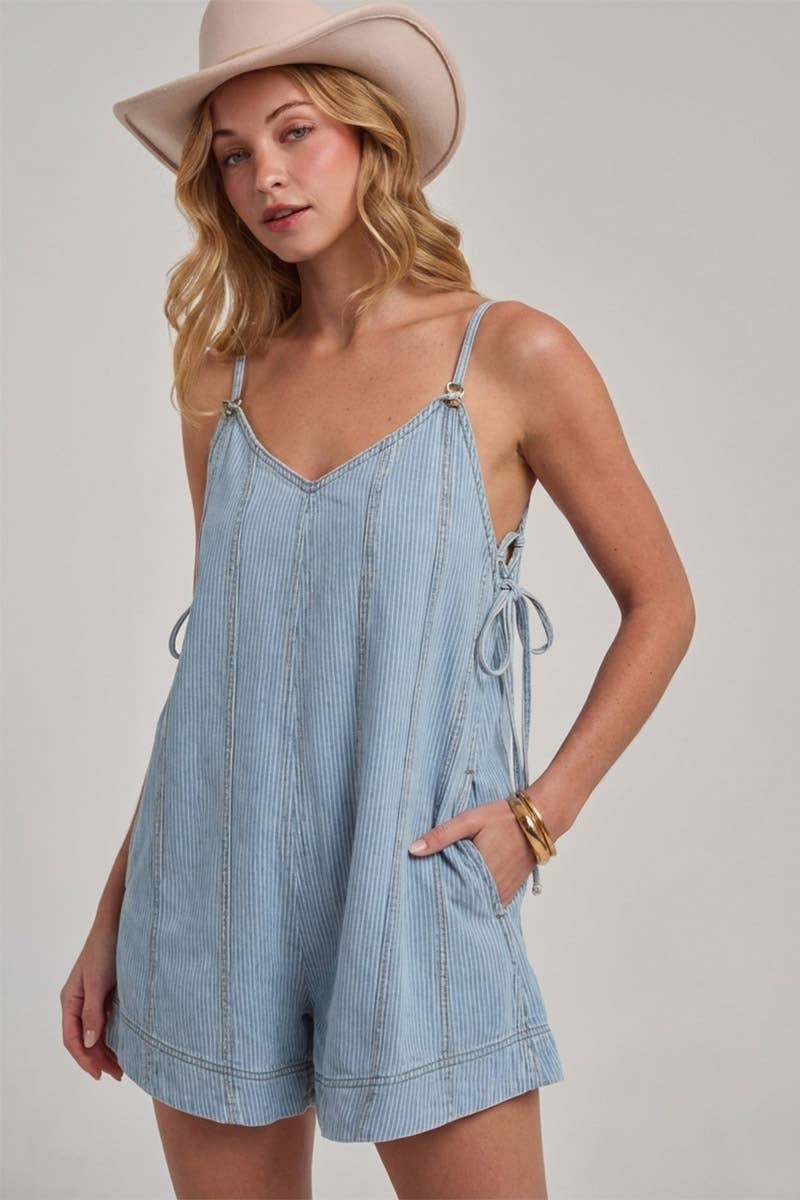 The Boardwalk Stripe Romper