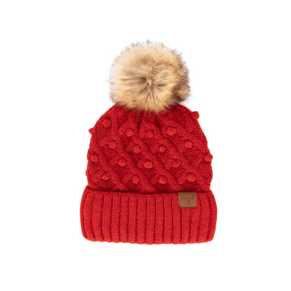 C.C Bobble Beanie Hat
