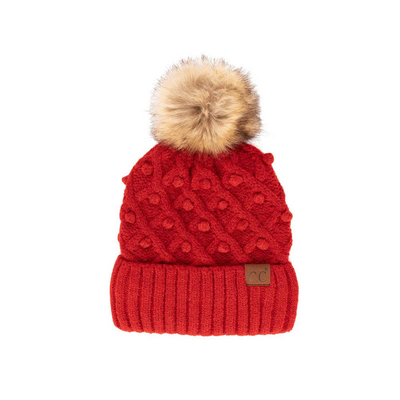 C.C Bobble Beanie Hat