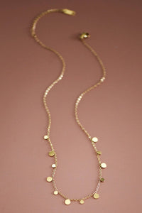 The Langley 18K Gold Plated Chain Necklace – Delicate Hypoallergenic Layering Chain