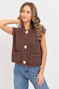 Golden Hour Sweater Vest