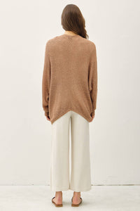 Hadley Open Front Lightweight Knit Cardigan with Dolman Sleeves – Casual Women's Sweater for Layering