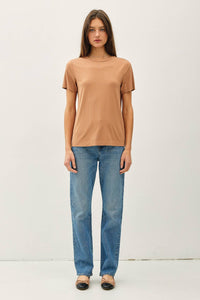 The Willow Bamboo Modal Tee – Soft Relaxed Fit Essential Round Neck T-Shirt