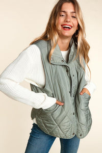 Lisa Quilted Puffer Vest