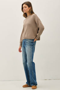 The Bristol Ribbed Knit Sweater – Relaxed Everyday Essential Sweater