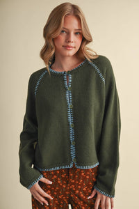 Stitched Together Cardigan