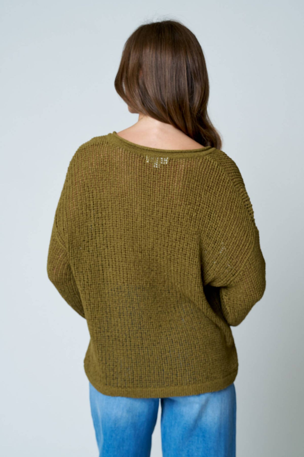 Barely There Sheer Knit Sweater