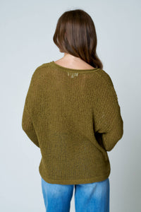 Barely There Sheer Knit Sweater