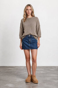 The Emery Relaxed Knit Sweater
