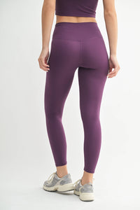 Venice Cloud Light Contour High-Waisted Leggings: Black