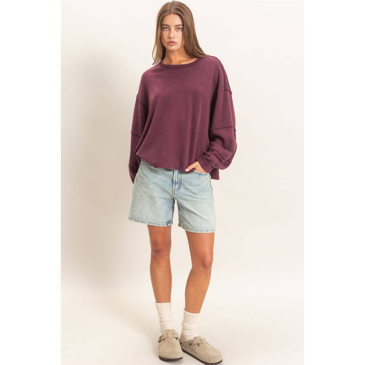 The Hadley Mineral Wash Top