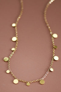 The Langley 18K Gold Plated Chain Necklace – Delicate Hypoallergenic Layering Chain