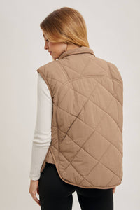 Kelsey Quilted Puffer Vest