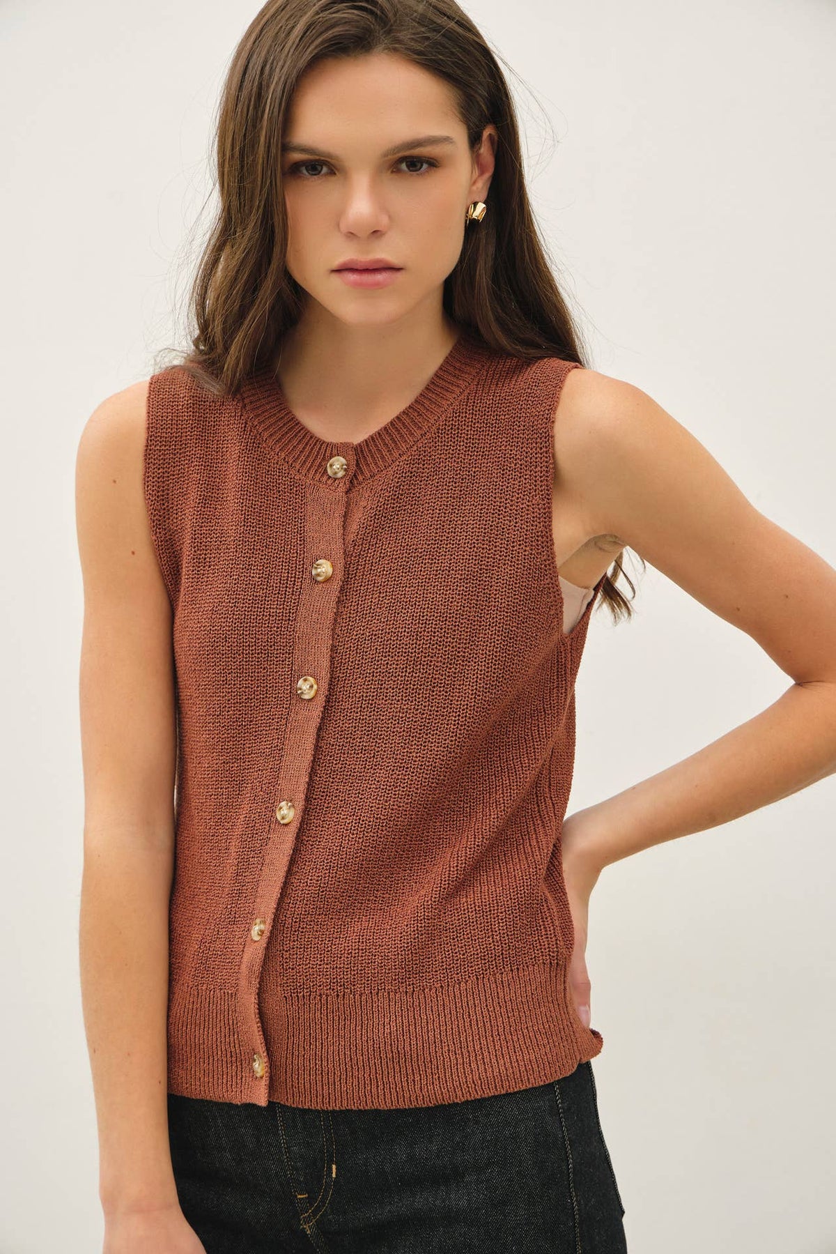 The Extra Touch Sweater Vest