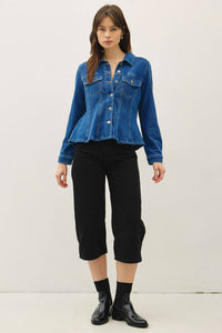 The Right Fit Denim Jacket: Medium Wash