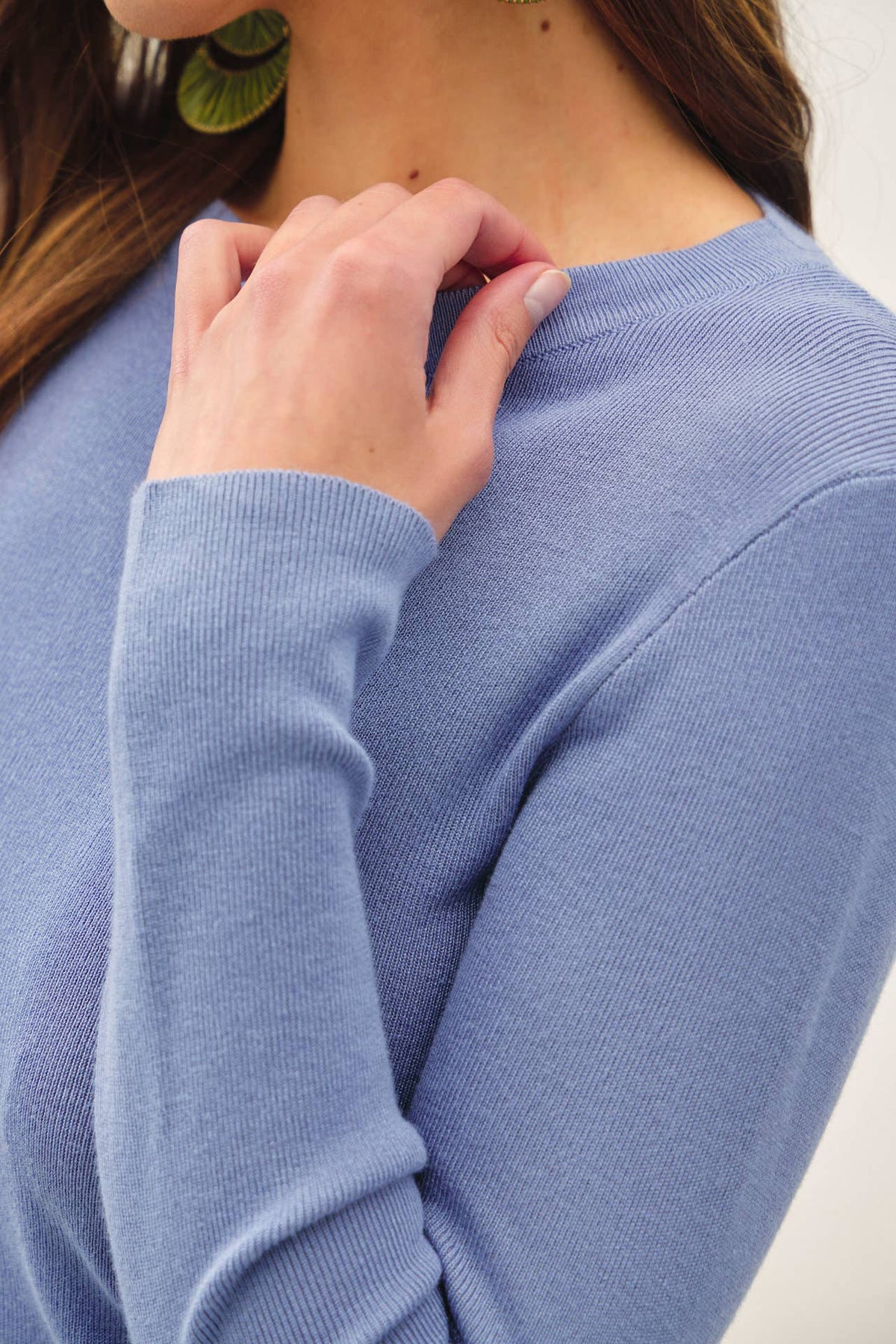 The Delaney Fine Ribbed Top