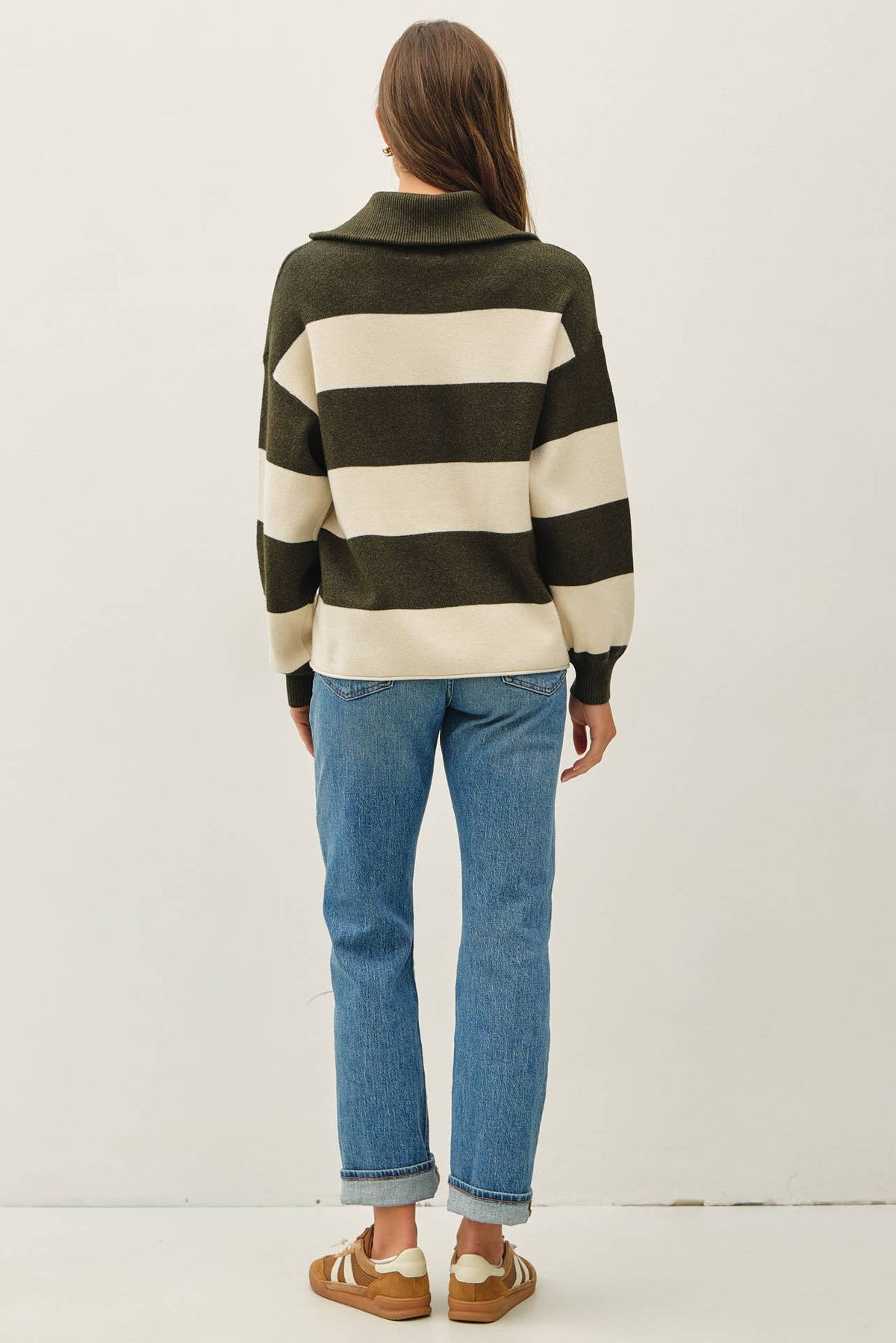 In the Mix Rugby Sweater: Hunter