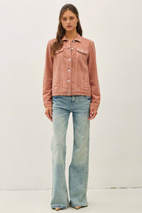 The Hadley Denim Look Shacket