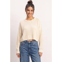 No Rush Cropped Sweater