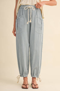 The Sunset Stripe Parachute Pants