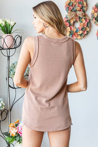 Everly Ribbed Sleeveless Tank