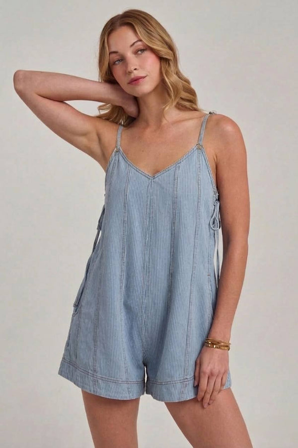 The Boardwalk Stripe Romper