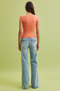 Emma Essential Square Neck Tee