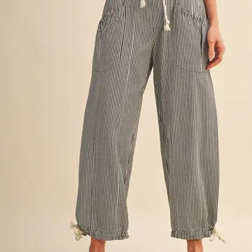 The Sunset Stripe Parachute Pants