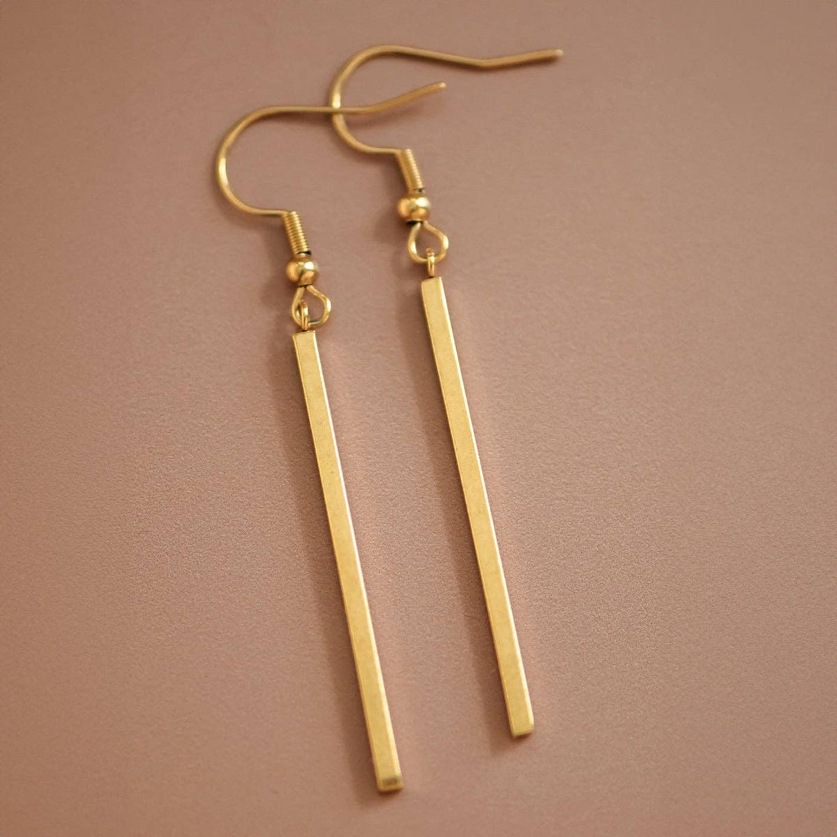 18K Gold Plated Waterproof  Drop Earrings