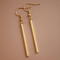 18K Gold Plated Waterproof  Drop Earrings
