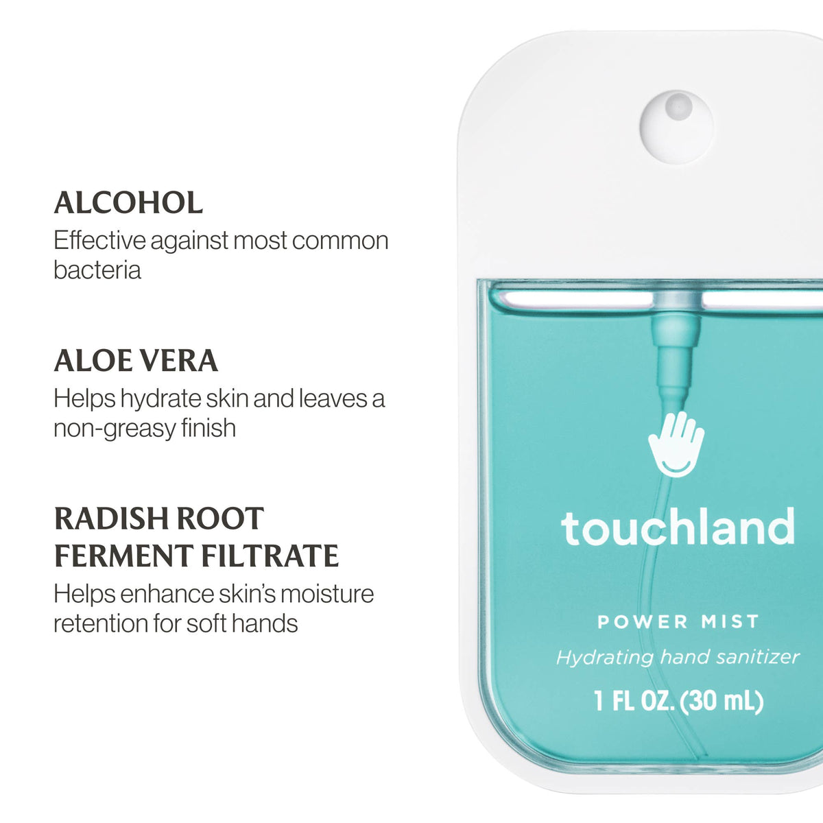 Blue Sandalwood Power Mist Hydrating Hand Sanitizer