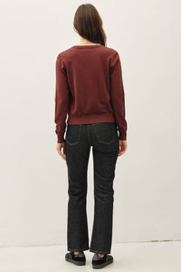 Just a Hint Cardigan: Brown