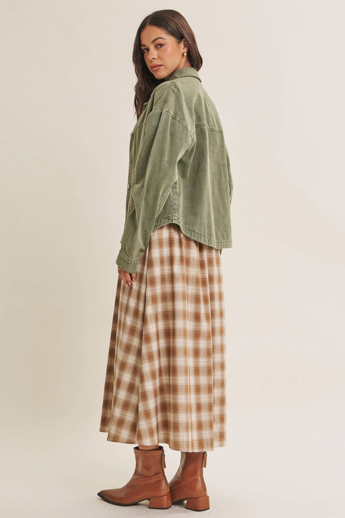 The Field Day Washed Utility Jacket: Washed Olive