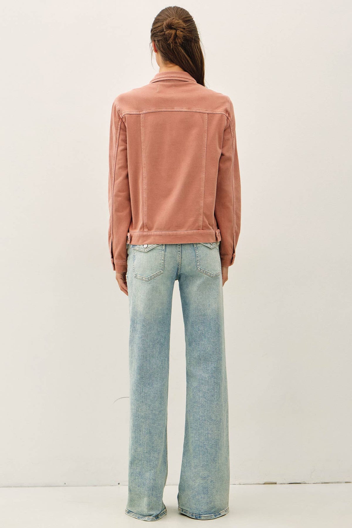 The Hadley Denim Look Shacket