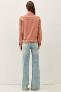 The Hadley Denim Look Shacket