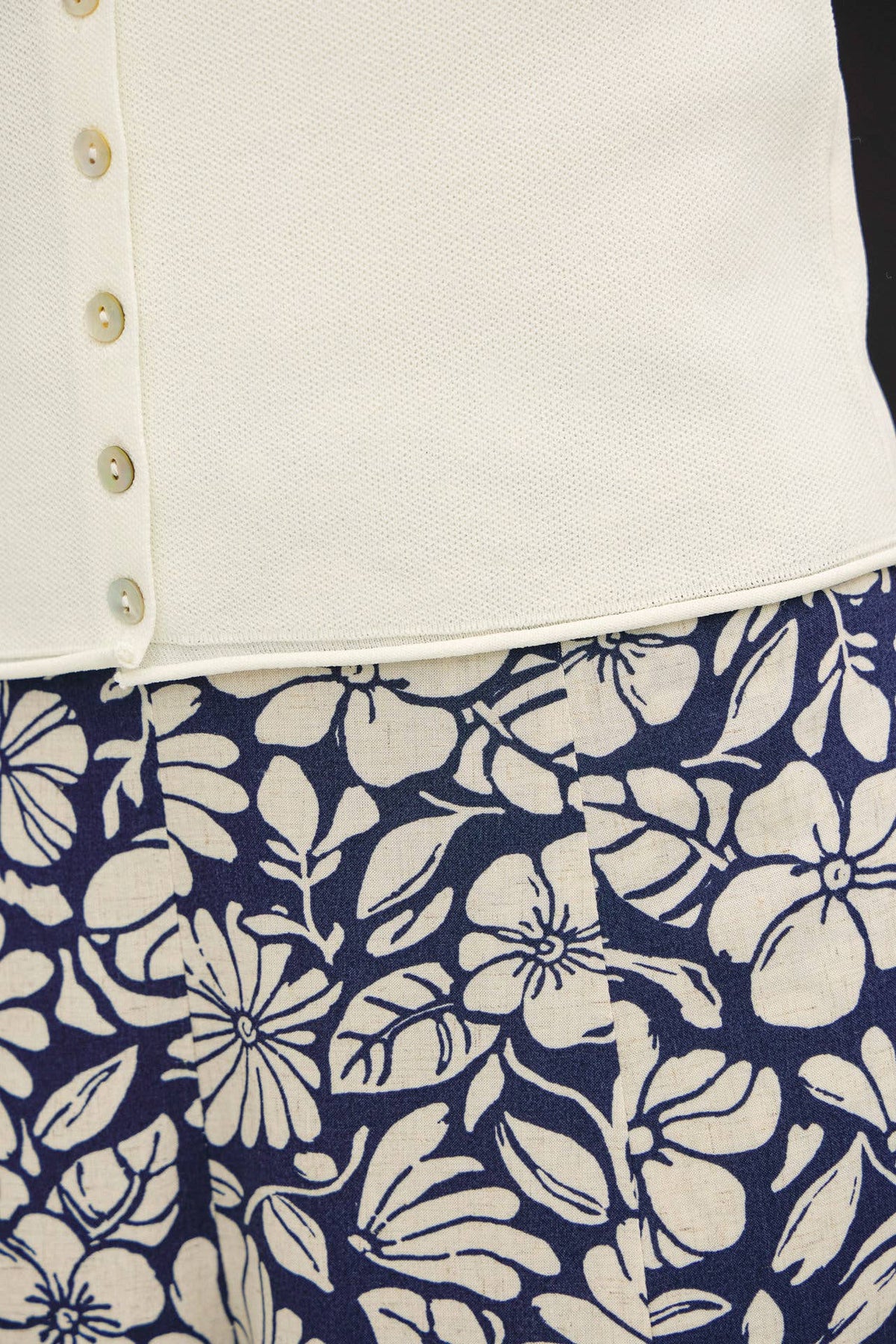 The Kaia Button Front Vest Top – Cropped Sleeveless Lightweight Viscose Blend