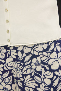 The Kaia Button Front Vest Top – Cropped Sleeveless Lightweight Viscose Blend