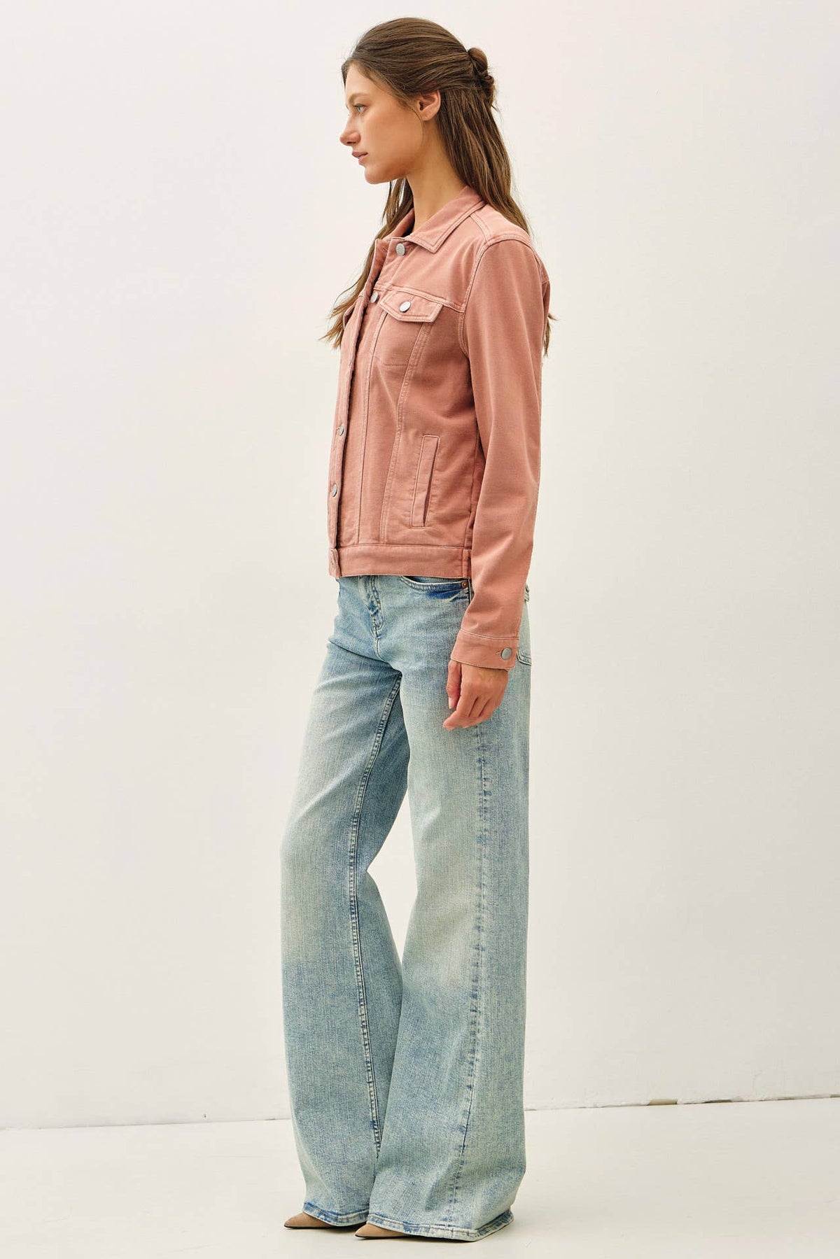 The Hadley Denim Look Shacket