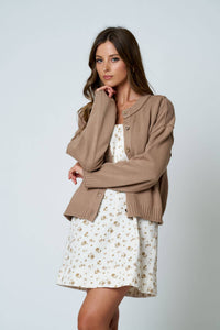Everyday Raw Edge Cardigan