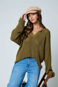 Barely There Sheer Knit Sweater