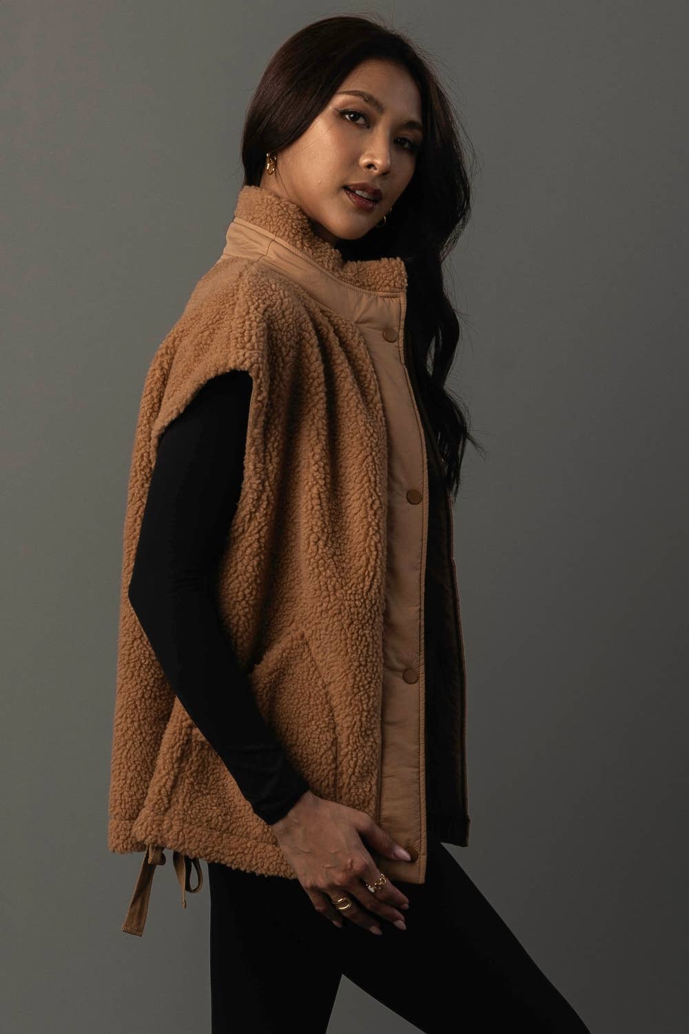The Lennox Cozy Fleece Vest