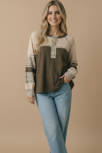 The Sunday Drive Henley: Olive