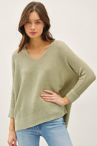 The Ethel Sweater: Sage