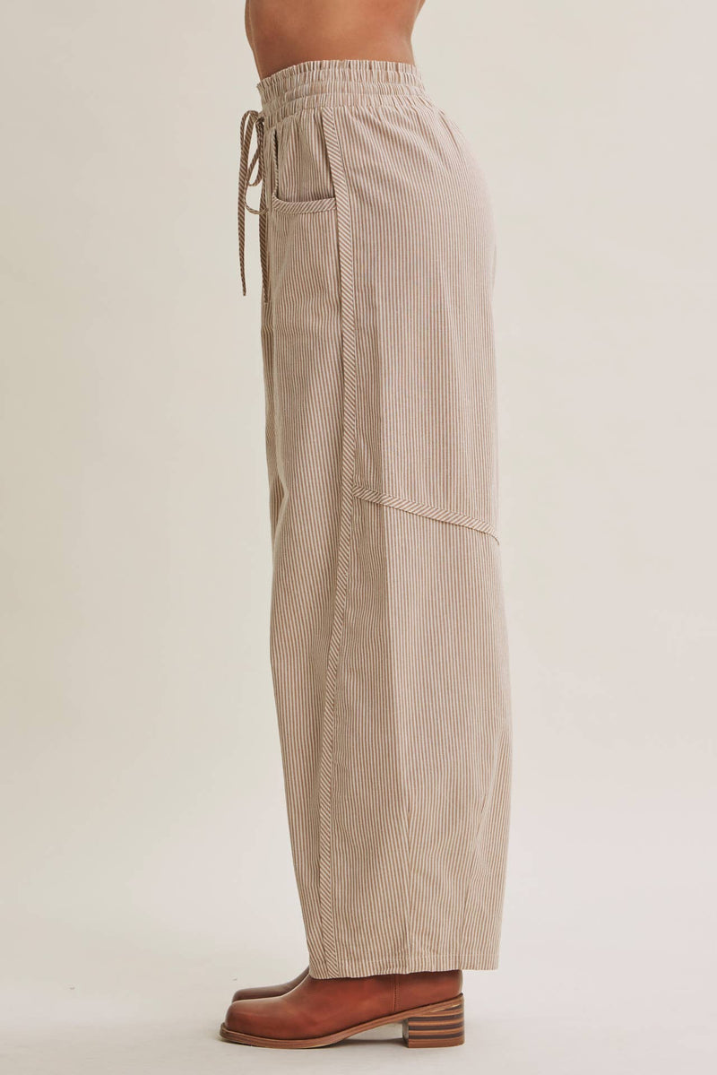 Sundown Stripe Barrel Pants