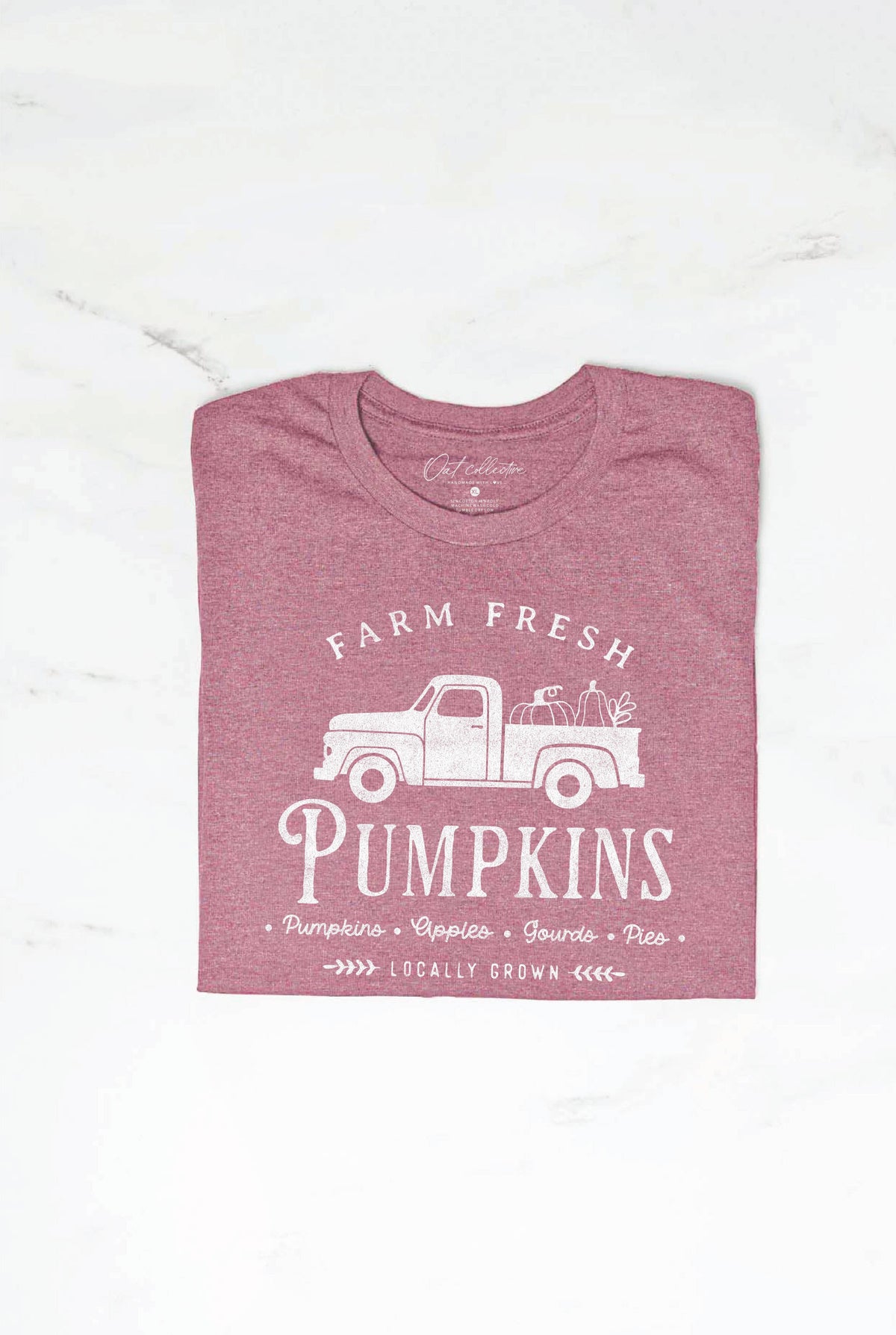 Farm Fresh Pumpkins Graphic T-Shirt – Fall Harvest Pumpkin Patch Tee