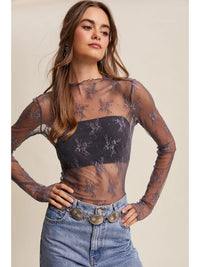 Camille Lace Layering Top