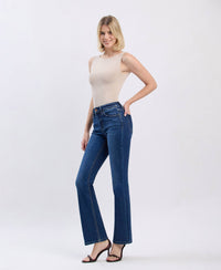 Savannah High Rise Bootcut Jeans – Full Length Comfort Stretch Denim