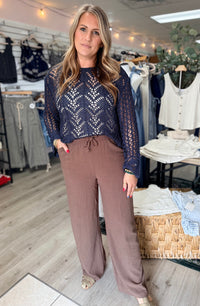 The Autumn Breeze Wide Leg Pants