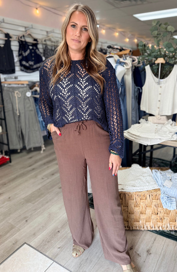 The Autumn Breeze Wide Leg Pants